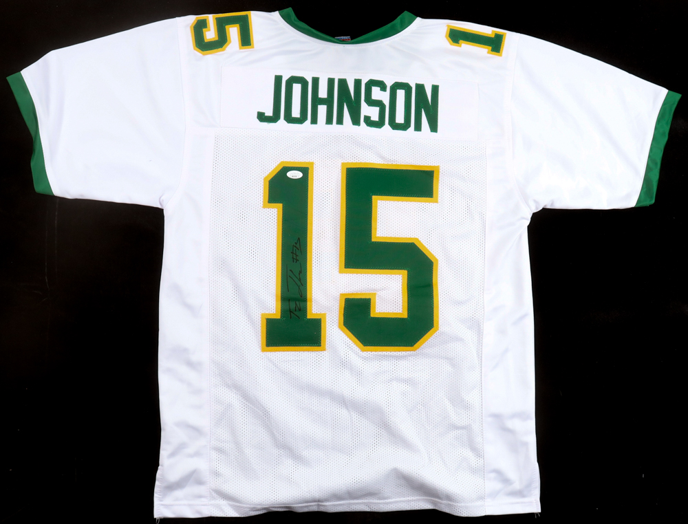 Tez Johnson Signed Jersey (JSA) at PristineAuction.com Tez Johnson Signed Jersey (JSA) at PristineAuction.com