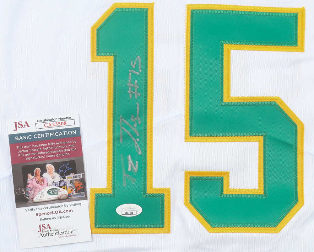 Tez Johnson Signed Ducks Nike Authentic Jersey (JSA) at PristineAuction.com Tez Johnson Signed Ducks Nike Authentic Jersey (JSA) at PristineAuction.com