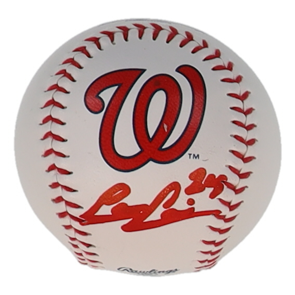 Cade Cavalli Signed OML Nationals Logo Baseball (JSA) at PristineAuction.com