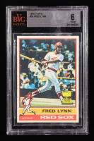 Fred Lynn 1976 Topps #50 (BVG 6) at PristineAuction.com