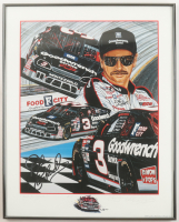 Dale Earnhardt Sr. Signed "Back in Black" Custom Framed Lithograph (Beckett) at PristineAuction.com