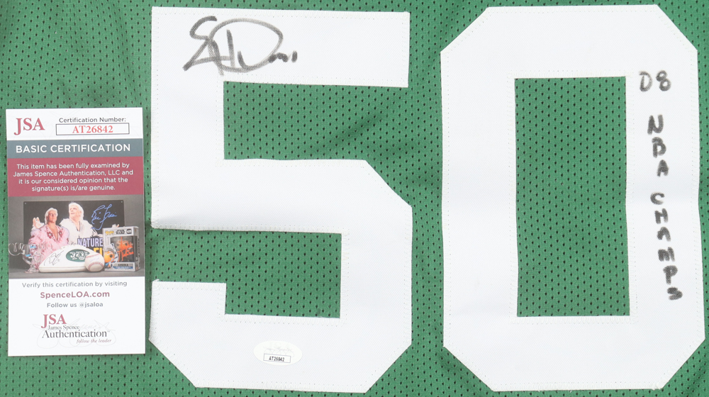 Eddie House Signed Jersey Inscribed "08 NBA Champs" (JSA) at PristineAuction.com Eddie House Signed Jersey Inscribed "08 NBA Champs" (JSA) at PristineAuction.com