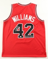 Scott Williams Signed Jersey Inscribed "3x NBA Champs!" (JSA) at PristineAuction.com