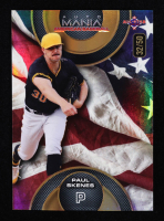 Paul Skenes 2024 Wild Card Auto Mania American Baseball American Flag Rainbow Foil Board #AMAC-PS2 #32/50 RC at PristineAuction.com
