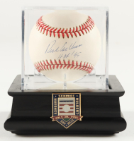 Richie Ashburn Signed ONL Baseball with Display Case Inscribed "HOF 95" (PSA) at PristineAuction.com