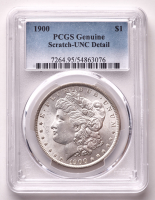1900 Morgan Silver Dollar (PCGS UNC Details) at PristineAuction.com