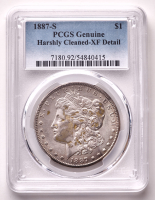 1887-S Morgan Silver Dollar (PCGS XF Details) at PristineAuction.com