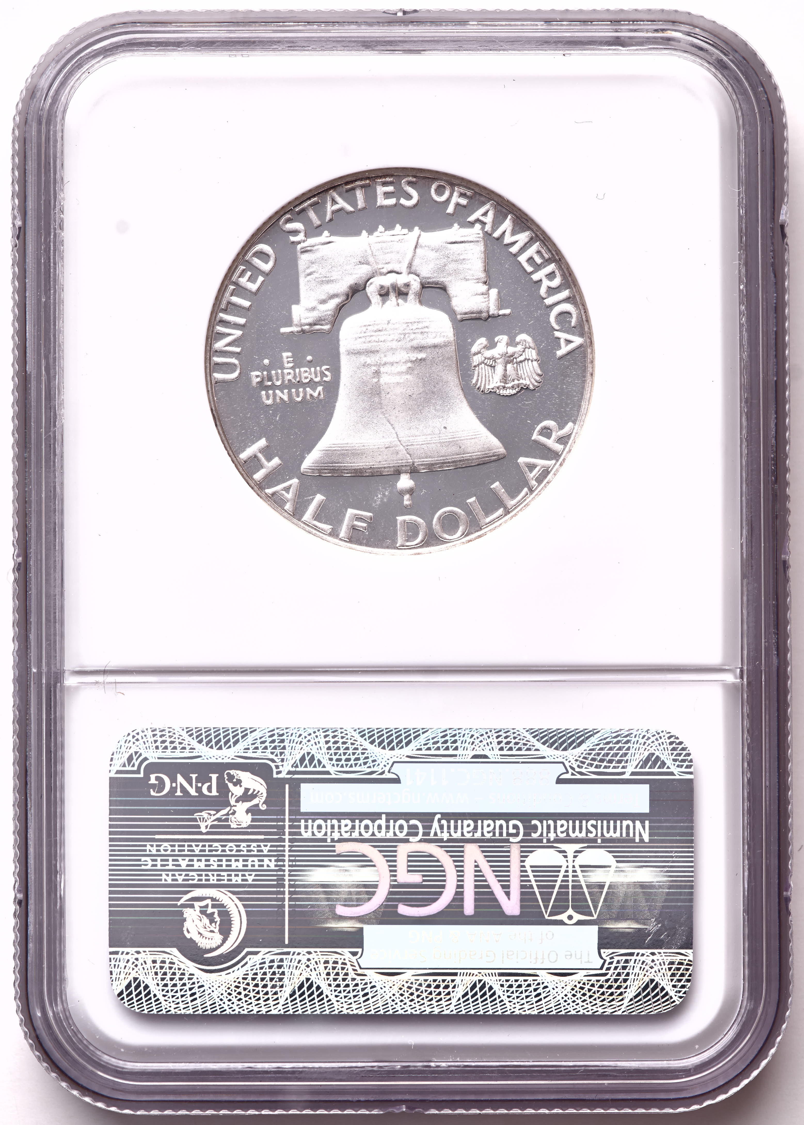 1956 Franklin Silver Half Dollar Type 2 (NGC Proof 67) at PristineAuction.com 1956 Franklin Silver Half Dollar Type 2 (NGC Proof 67) at PristineAuction.com