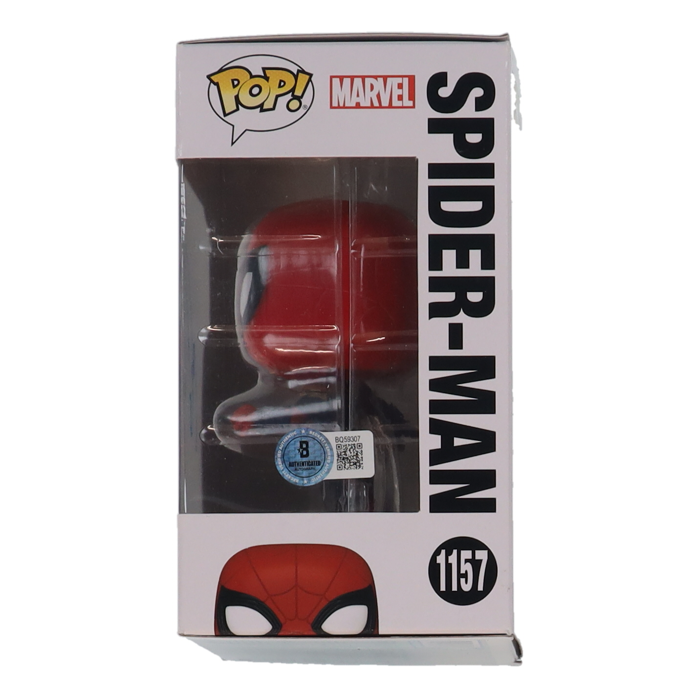 Andrew Garfield Signed "Spider-Man: No Way Home" #1157 Spider-Man Bobble-Head Funko Pop! Vinyl Figure (Beckett) at PristineAuction.com Andrew Garfield Signed "Spider-Man: No Way Home" #1157 Spider-Man Bobble-Head Funko Pop! Vinyl Figure (Beckett) at PristineAuction.com
