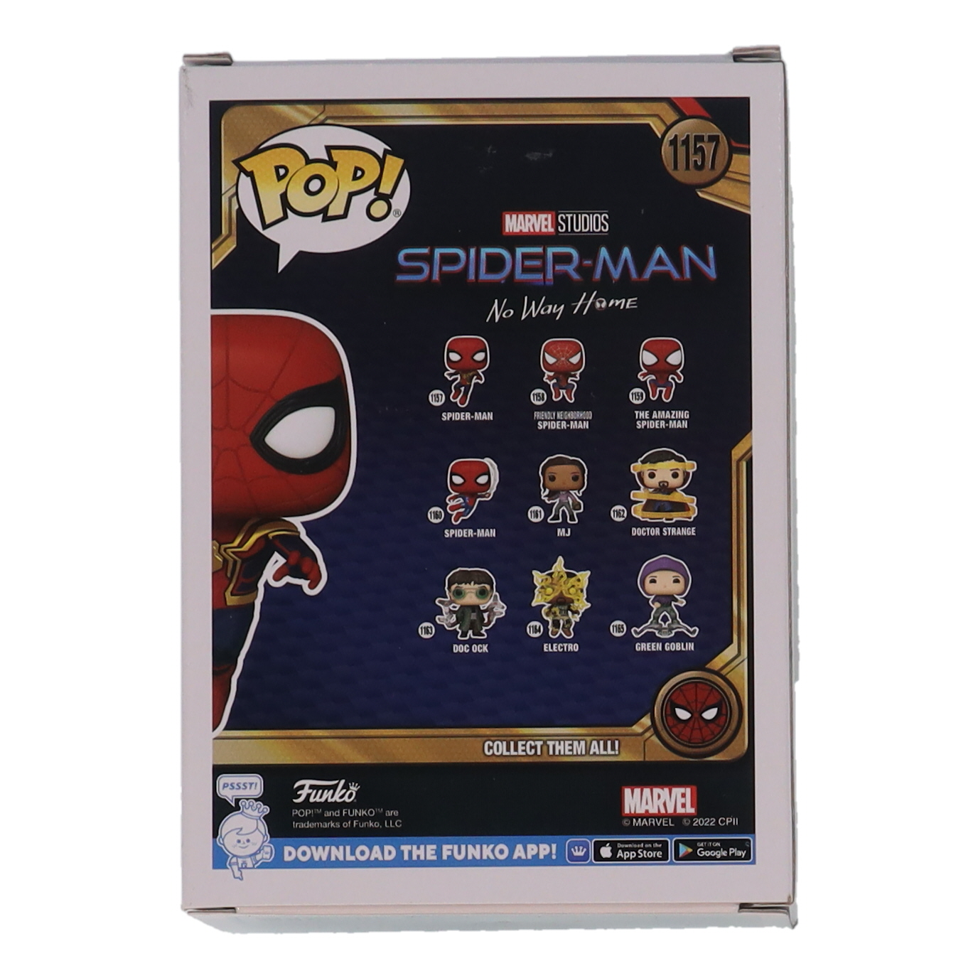 Andrew Garfield Signed "Spider-Man: No Way Home" #1157 Spider-Man Bobble-Head Funko Pop! Vinyl Figure (Beckett) at PristineAuction.com Andrew Garfield Signed "Spider-Man: No Way Home" #1157 Spider-Man Bobble-Head Funko Pop! Vinyl Figure (Beckett) at PristineAuction.com