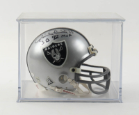 Jim Plunkett Signed Raiders Speed Mini Helmet Inscribed "SB XV MVP" (TriStar) at PristineAuction.com