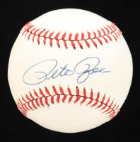 Pete Rose Signed OL Baseball (Beckett) at PristineAuction.com