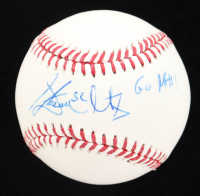 Steven Matz Signed OML Baseball Inscribed "Go Mets!" (JSA) at PristineAuction.com