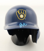 Joey Ortiz Signed Brewers Mini Batting Helmet (PSA) at PristineAuction.com