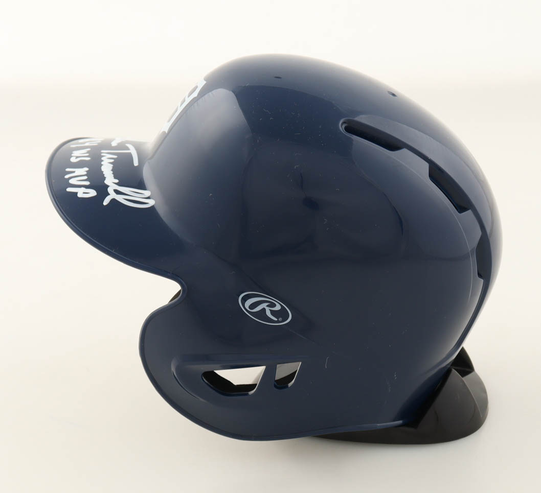 Alan Trammell Signed Tigers Mini Helmet Inscribed "84 WS MVP" (PSA) at PristineAuction.com Alan Trammell Signed Tigers Mini Helmet Inscribed "84 WS MVP" (PSA) at PristineAuction.com