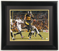 Le'Veon Bell Signed Steelers Custom Framed Photo (JSA) at PristineAuction.com