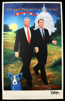 George Rodrigue Signed LE "The 53rd Presidential Inaugural" 24x38 Lithograph (PSA) at PristineAuction.com