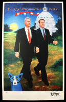 George Rodrigue Signed LE "The 53rd Presidential Inaugural" 24x38 Lithograph (PSA) at PristineAuction.com