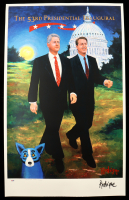 George Rodrigue Signed LE "The 53rd Presidential Inaugural" 24x38 Lithograph (PSA) at PristineAuction.com