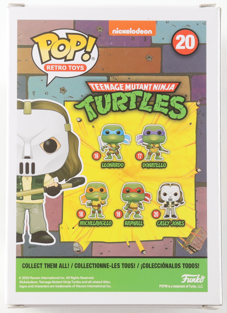 Josh Peck Signed "Teenage Mutant Ninja Turtles" #20 Casey Jones Funko Pop! Vinyl Figure (JSA) at PristineAuction.com Josh Peck Signed "Teenage Mutant Ninja Turtles" #20 Casey Jones Funko Pop! Vinyl Figure (JSA) at PristineAuction.com