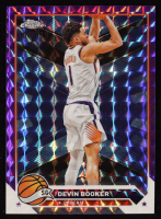 Devin Booker 2023-24 Topps Chrome Purple Geometric Refractors #181 #108/119 at PristineAuction.com