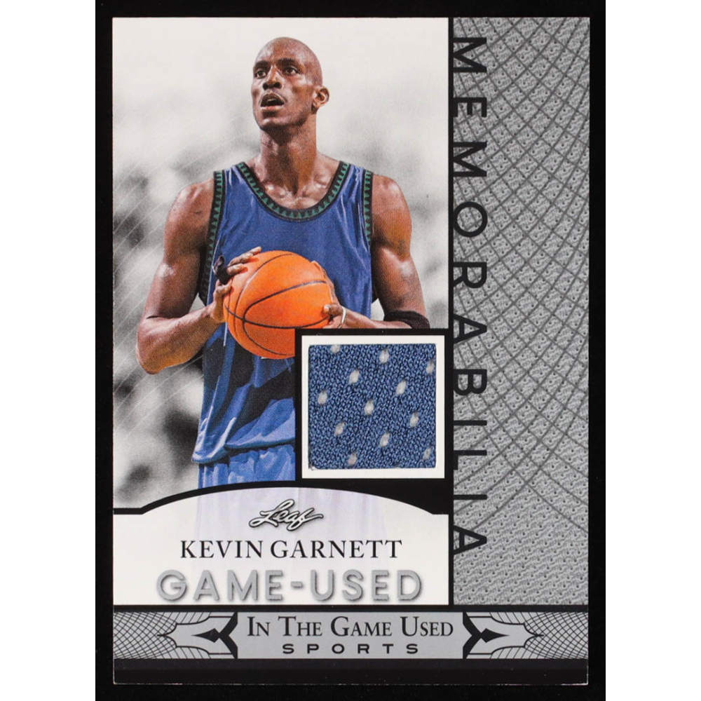 Kevin Garnett 2024 Leaf ITG Sports Game-Used Memorabilia #GUM81 at PristineAuction.com