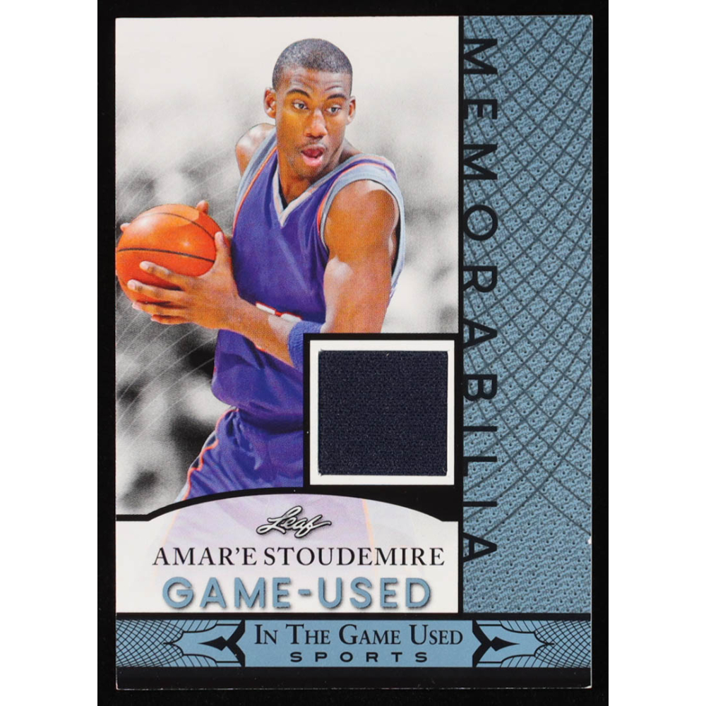 Amar'e Stoudemire 2024 Leaf ITG Sports Game-Used Memorabilia #GUM3 at PristineAuction.com