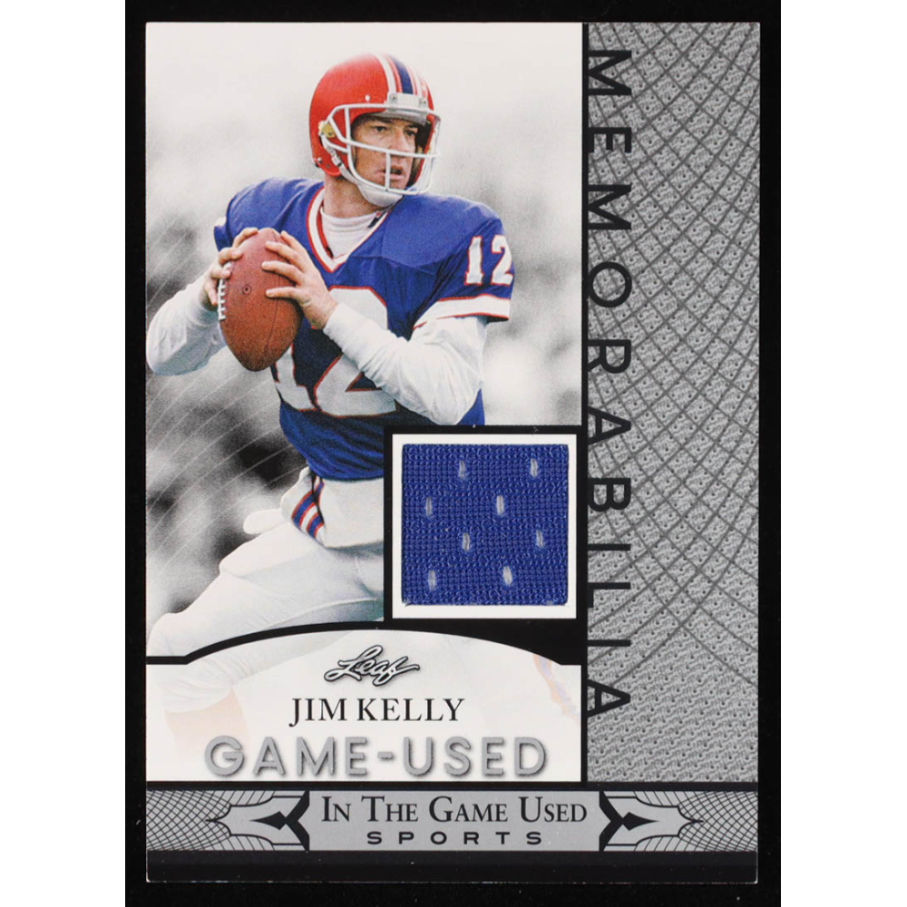 Jim Kelly 2024 Leaf ITG Sports Game-Used Memorabilia #GUM61 at PristineAuction.com