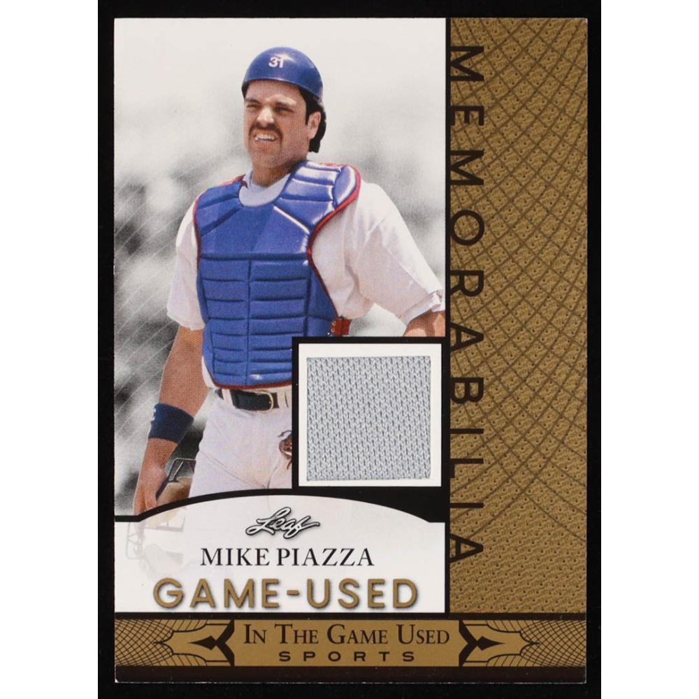 Mike Piazza 2024 Leaf ITG Sports Game-Used Memorabilia #GUM101 at PristineAuction.com