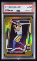 Matthew Stafford 2022 Rookies & Stars Gold #54 #09/10 (PSA 8) at PristineAuction.com