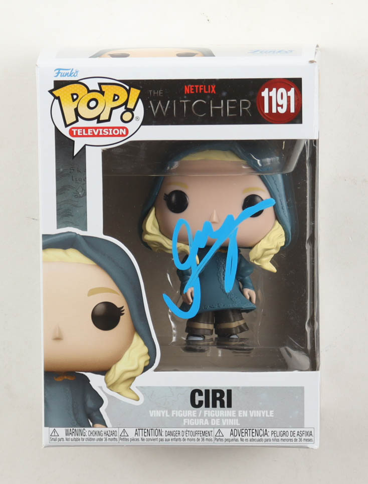 Freya Allen Signed "The Witcher" #1191 Ciri Funko Pop! Vinyl Figure (Beckett) at PristineAuction.com Freya Allen Signed "The Witcher" #1191 Ciri Funko Pop! Vinyl Figure (Beckett) at PristineAuction.com