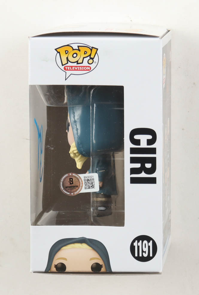 Freya Allen Signed "The Witcher" #1191 Ciri Funko Pop! Vinyl Figure (Beckett) at PristineAuction.com Freya Allen Signed "The Witcher" #1191 Ciri Funko Pop! Vinyl Figure (Beckett) at PristineAuction.com