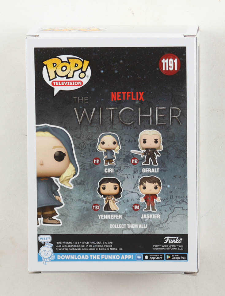 Freya Allen Signed "The Witcher" #1191 Ciri Funko Pop! Vinyl Figure (Beckett) at PristineAuction.com Freya Allen Signed "The Witcher" #1191 Ciri Funko Pop! Vinyl Figure (Beckett) at PristineAuction.com