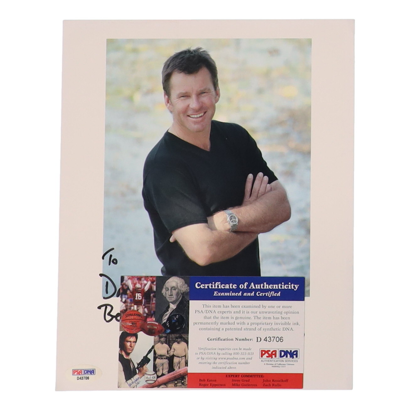 Nick Faldo Signed 8x10 Photo Inscribed "Best Wishes" (PSA) at PristineAuction.com Nick Faldo Signed 8x10 Photo Inscribed "Best Wishes" (PSA) at PristineAuction.com