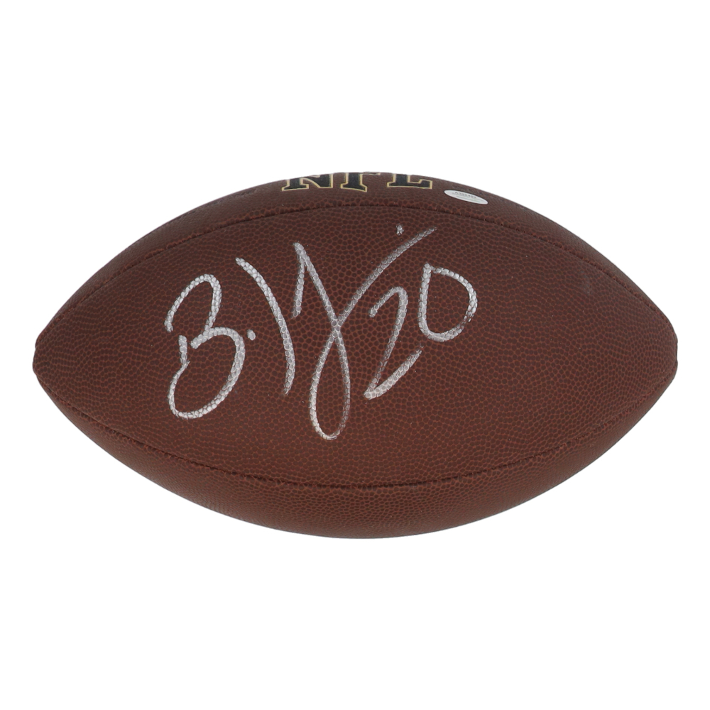 Brian Dawkins Signed NFL Football (Schwartz) at PristineAuction.com