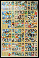 1987 Topps Baseball Uncut Trading Card Sheet of (132) Cards at PristineAuction.com