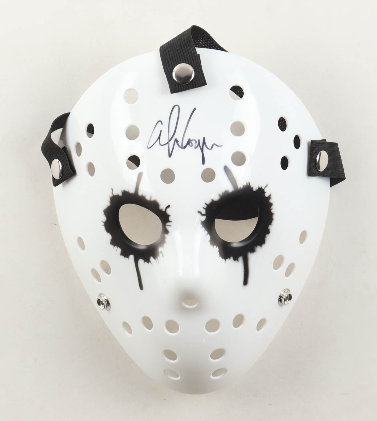Alice Cooper Signed "Friday the 13th" Mask (Beckett) at PristineAuction.com Alice Cooper Signed "Friday the 13th" Mask (Beckett) at PristineAuction.com