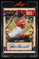 Joe Torre Signed 2025 Leaf Season In The Sun Signature Seasons 1971 Rainbow Crystal #SSE-JT1 #14/15 at PristineAuction.com