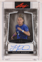 Trinity Rodman Signed 2025 Leaf Sports Heroes Silver #BA-TR1 #11/15 at PristineAuction.com