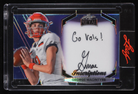 George Macintyre Signed 2024 Leaf Metal Inscriptions Prismatic Blue #MHI-GMI #026/100 "Go Vols!" at PristineAuction.com