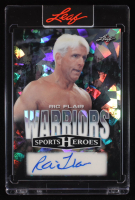 Ric Flair Signed 2025 Leaf Sports Heroes Warriors Crystal #W-RF1 #24/35 at PristineAuction.com