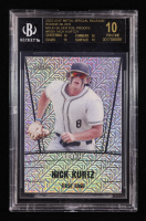 Nick Kurtz 2023 Leaf Metal Special Release Rookie Silver Mojo Silver Foil Proofs #RS61 RC #1/1 (BGS 10 | Pristine Black Label) at PristineAuction.com