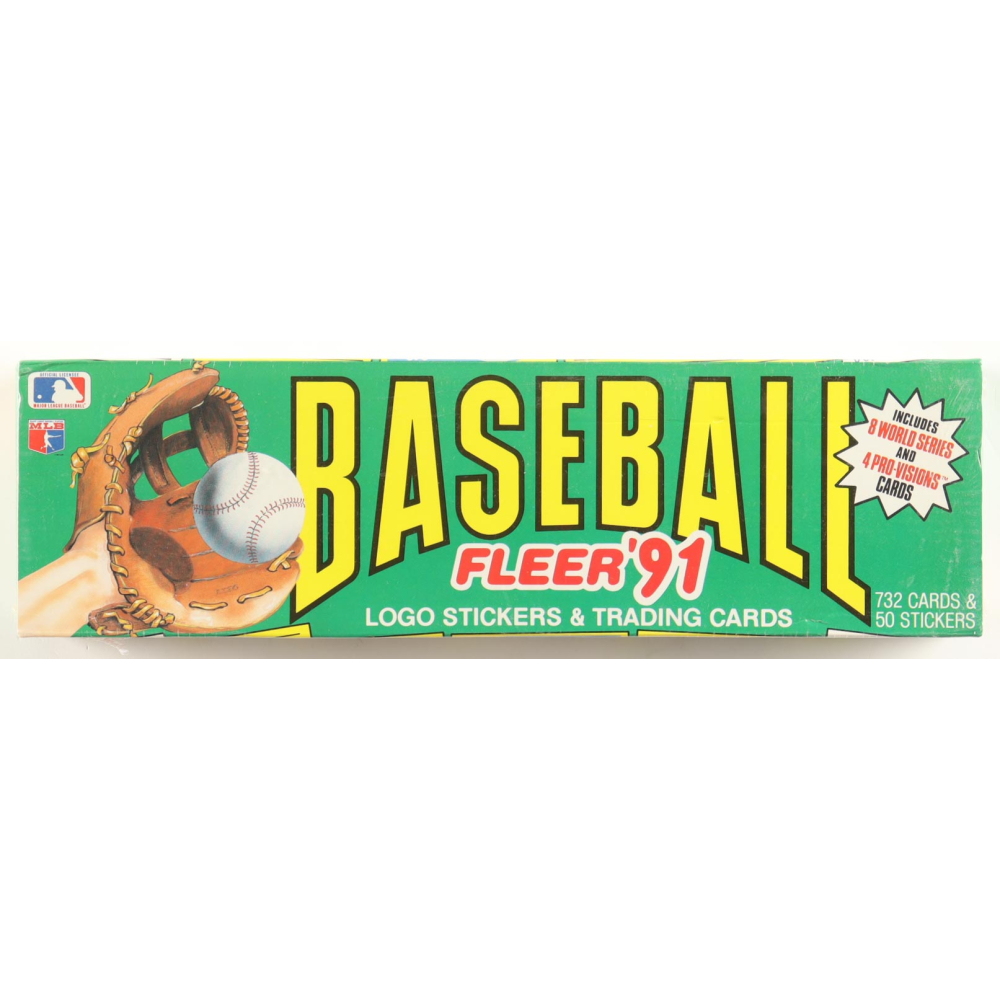 1991 Fleer Baseball Complete Factory Set with (732) Cards at PristineAuction.com