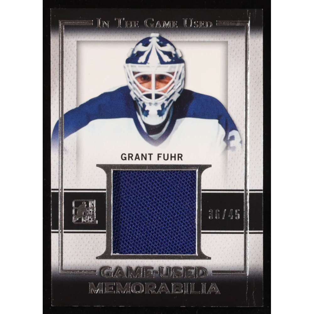 Grant Fuhr 2016 Leaf ITG Used Game-Used Memorabilia #GU07 #36/45 at PristineAuction.com