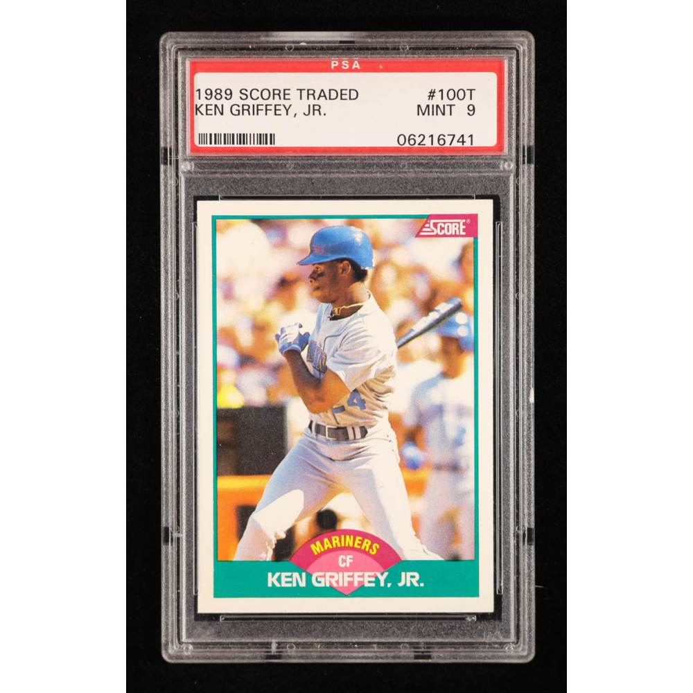 Ken Griffey Jr. 1989 Score Traded #100T RC (PSA 9) at PristineAuction.com