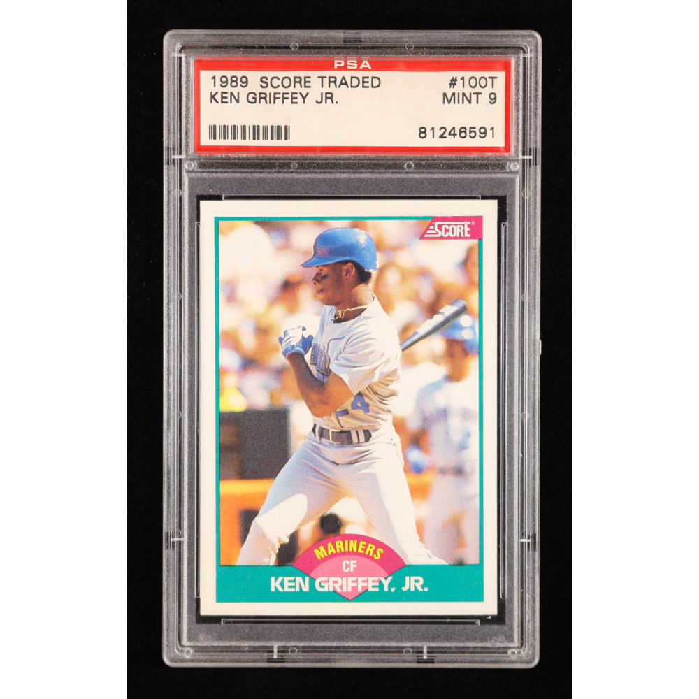 Ken Griffey Jr. 1989 Score Traded #100T RC (PSA 9) at PristineAuction.com