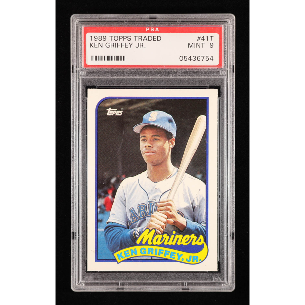 Ken Griffey Jr. 1989 Topps Traded #41T RC (PSA 9) at PristineAuction.com