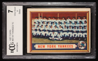 New York Yankees 1957 Topps #97 TC (BCCG 7) at PristineAuction.com