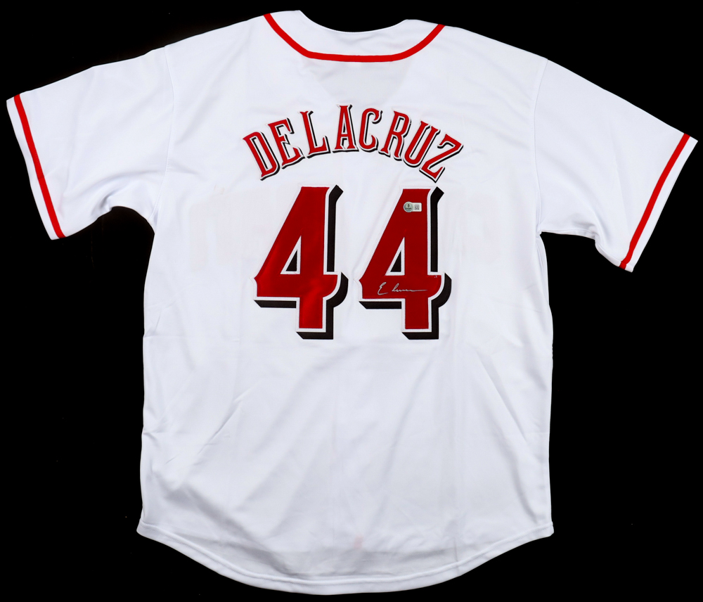 Elly De La Cruz Signed Jersey (Beckett) at PristineAuction.com Elly De La Cruz Signed Jersey (Beckett) at PristineAuction.com