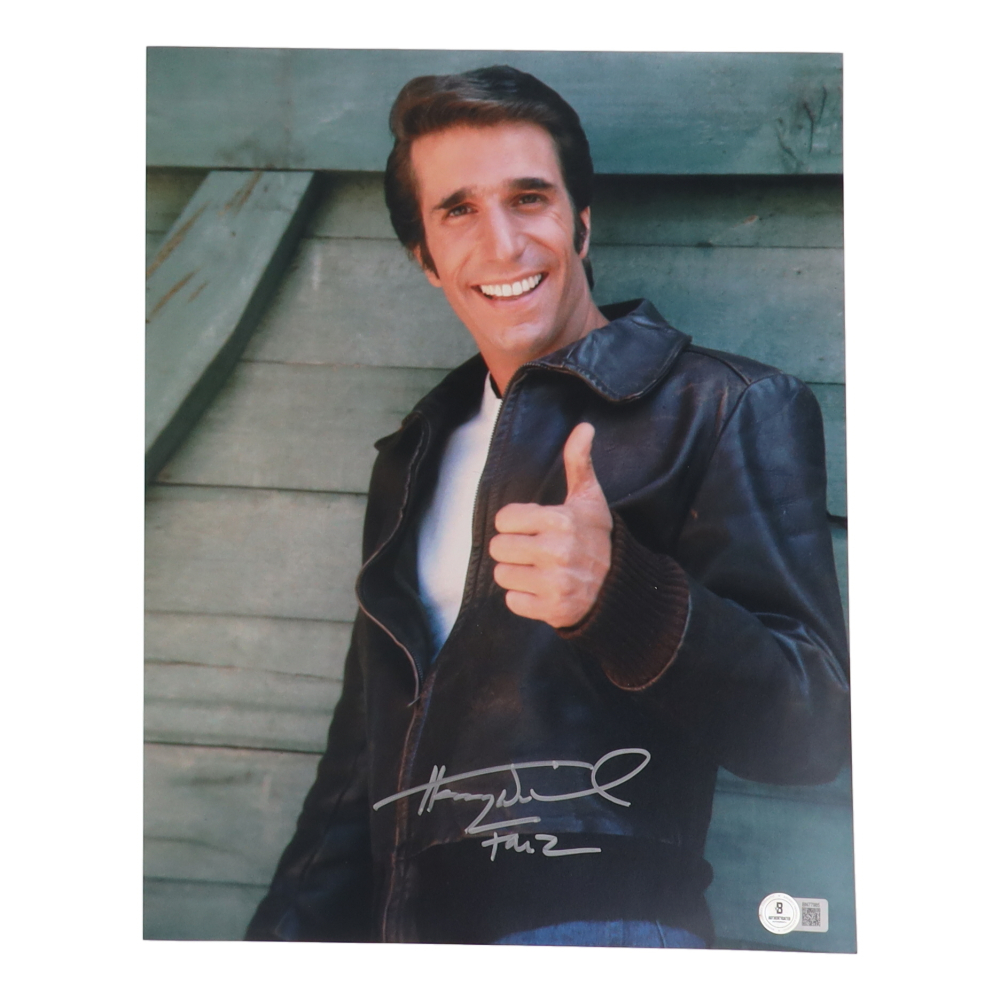 Henry Winkler Signed "Happy Days" 11x14 Photo Inscribed "Fonz" (Beckett) at PristineAuction.com